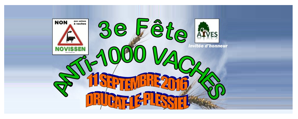  3eme Fête Anti-1000 vaches